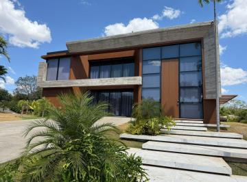 Casa · 663m² · 5 Quartos · 4 Vagas · Residencial Aldeia do Vale - Moderno Sobrado mobiliado e decorado 5 suítes para Aluguel/ Locação no