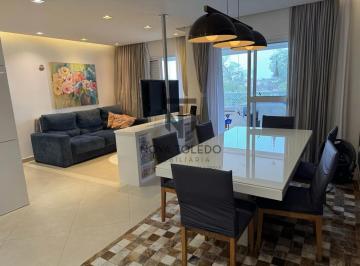 Apartamento · 87m² · 2 Quartos · 2 Vagas · APARTAMENTO A VENDA COM PORTEIRA FECHADA 2 DORM, SENDO 1 SUÍTE, 87 METROS SACADA COM CHURRASQUEIRA N