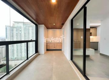 Apartamento · 54m² · 1 Quarto · 1 Vaga · Apartamento residencial de 54 m² para aluguel no Boqueirão, Santos