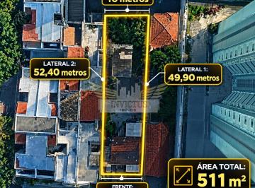Terreno · 511m² · Terreno Residencial/Comercial à Venda, 511m² - Vila Guiomar, Santo André/SP.