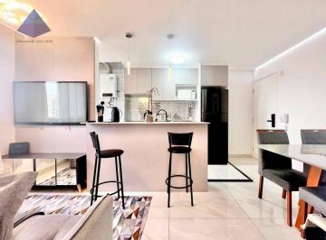 Living · Apartamento na Vila Rosália • Porteira Fechada • 02 dorms + 01 vaga