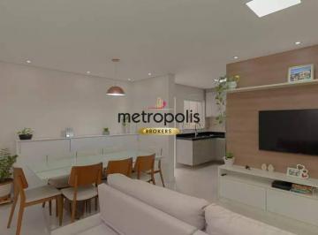 Sala Casa I · Sobrado com 4 dormitórios à venda, 205 m² por R$ 1.280.000,00 - Vila Metalúrgica - Santo André/SP