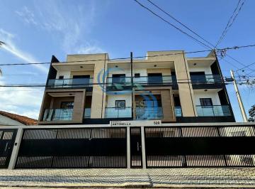 Casa · 62m² · 2 Quartos · 1 Vaga · Sobrado de Condomínio com 2 quartos, Balneário Maracanã, Praia Grande - R$ 370 mil, Cod: 8089