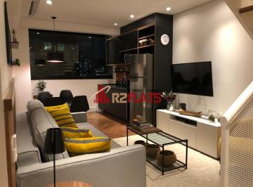 Apartamento · 58m² · 1 Quarto · 1 Vaga · Flat com ótimo preço no bairro Vila Olímpia. Confira!