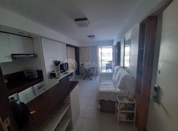 Apartamento · 61m² · 2 Quartos · 1 Vaga · DUNAS DE COTOVELO FRENTE PARA A PISCINA 100% MOBILIADO