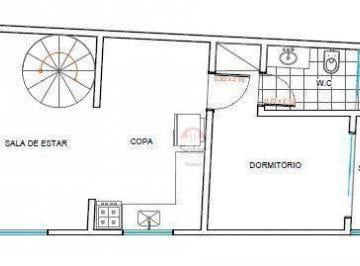 Apartamento · 49m² · 1 Quarto · Apartamento para alugar em Centro de 49.00m² com 1 Quarto
