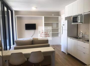 Apartamento · 32m² · 1 Quarto · 1 Vaga · Vila Olímpia! Studio Mobiliado 32 m² c/ 1 vaga para locação - W2206_ST3197
