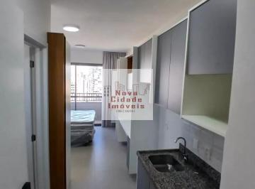 Apartamento · 26m² · 1 Quarto · Vila Olímpia!!! Studio 26 m² 1 banh. com janela ar cond. armários sem vaga p/ aluguel - W2206_ST3