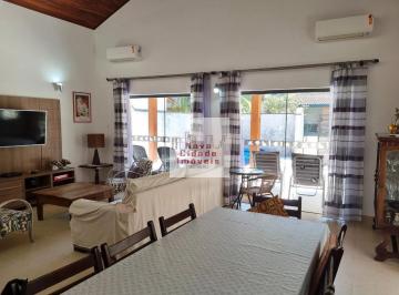 Casa · 175m² · 4 Quartos · 2 Vagas · Praia do Lázaro Casa térrea 4 sts c/piscina quente - W2206_8148135
