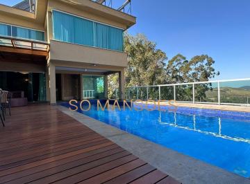 Casa · 665m² · 4 Quartos · 4 Vagas · Casa de Luxo de 665 m² à Venda com 4 Suítes e Vista Deslumbrante no Alphaville - Lagoa dos Ingleses,
