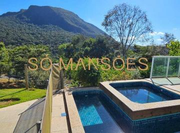 Casa · 320m² · 4 Quartos · 5 Vagas · Casa de 320 m² à Venda com 3 Suítes e Vista Panorâmica no Veredas das Geraes, Nova Lima - MG