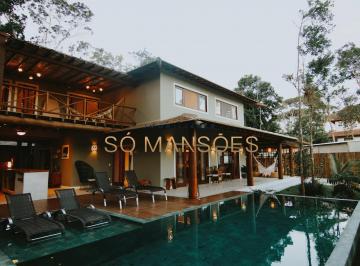 Casa · 339m² · 4 Quartos · 4 Vagas · Casa Espaçosa de 339 m² à Venda com 4 Suítes e Espaço Gourmet no Condomínio Coqueiral - Bahia, Tranc