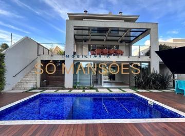 Casa · 424m² · 4 Quartos · 4 Vagas · Casa Espaçosa de 424 m² à Venda com 4 Suítes e Espaço Gourmet no Alphaville - Lagoa dos Ingleses, No