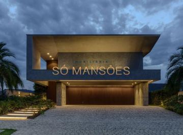 Casa · 449m² · 4 Quartos · 6 Vagas · Mansão com 4 Suítes à Beira da Lagoa no Alphaville Lagoa dos Ingleses | Só Mansões.
