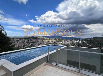 Casa · 632m² · 4 Quartos · 6 Vagas · Casa com Ampla Garagem de 632 m² à Venda com 2 Suítes e 6 Vagas no Quintas do Sol, Nova Lima - MG