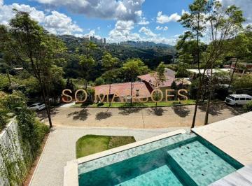 Casa · 550m² · 4 Quartos · 7 Vagas · Casa com Ampla Garagem de 550 m² à Venda com 4 Suítes e Vista Definitiva no Vila Alpina, Nova Lima -