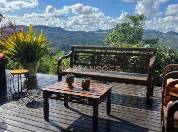 Casa · 335m² · 4 Quartos · 3 Vagas · Casa de Alto Padrão de 335 m² à Venda com 3 Suítes e Vista Definitiva no Quintas do Sol, Nova Lima -