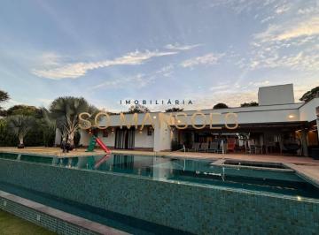 Casa · 1400m² · 15 Quartos · 6 Vagas · Casa de Luxo de 1.400 m² à Venda com 15 Suítes e Piscina Aquecida no Condomínio Estância das Amendoe