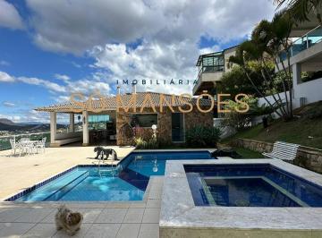Casa · 733m² · 5 Quartos · 5 Vagas · Casa de Luxo de 733 m² à Venda com 3 Suítes e Spa no Vila Castela, Nova Lima - MG