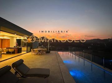 Casa · 526m² · 6 Quartos · 4 Vagas · Casa de Luxo de 526 m² à Venda com 5 Suítes e Vista Panorâmica no Vale dos Cristais, Nova Lima - MG