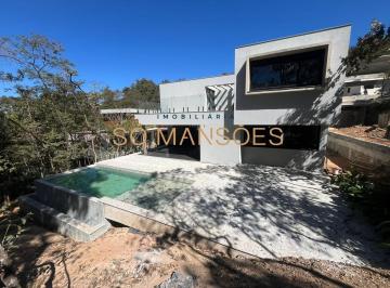 Casa · 640m² · 4 Quartos · 4 Vagas · Casa de Luxo de 640 m² à Venda com 4 Suítes e Piscina com Borda Infinita no Quintas do Sol, Nova Lim