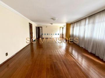 Apartamento · 332m² · 4 Quartos · 3 Vagas · Apartamento à Venda no Bairro Lourdes, Belo Horizonte — 333m², 4 Quartos, 1 Suíte e Vista para a Pra