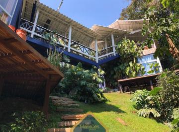Casa · 375m² · 4 Quartos · 2 Vagas · Casa de Alto Padrão de 375 m² à Venda com 2 Suítes e Vista Definitiva no Ouro Velho Mansões, Nova Li