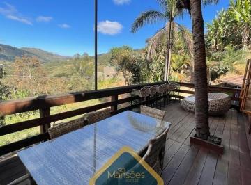 Casa · 450m² · 3 Quartos · 3 Vagas · Casa de Alto Padrão de 450 m² à Venda com 3 Suítes e Vista Espetacular no Conde, Nova Lima - MG