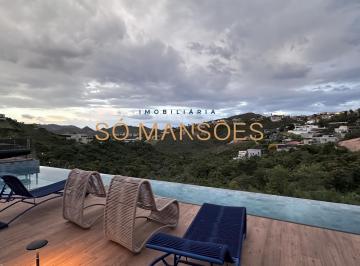 Casa · 707m² · 5 Quartos · 3 Vagas · Casa de Luxo de 707 m² à Venda com 5 Suítes e Piscina com Borda Infinita no Vale dos Cristais, Nova 