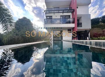 Casa · 385m² · 4 Quartos · 2 Vagas · Casa Espaçosa de 385 m² à Venda com 4 Suítes e Vista Panorâmica no Mirante da Mata, Nova Lima - MG