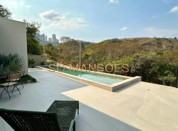 Casa · 338m² · 4 Quartos · 4 Vagas · Casa de Luxo de 338m² à Venda com 4 Suítes e Piscina Aquecida no Vila Castela, Nova Lima - MG