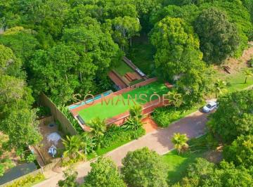 Casa · 393m² · 6 Quartos · Casa de Luxo de 393 m² à Venda com 6 Suítes e Piscina com Borda Infinita no Condomínio Altos de Tran