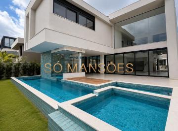 Casa · 451m² · 4 Quartos · 6 Vagas · Casa Espaçosa de 451 m² à Venda com 4 Suítes e Piscina com Borda Infinita no Alphaville - Lagoa dos
