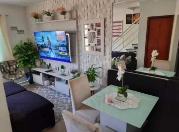 Foto 01 · SOBRADO EM CONDOMINIO FECAHADO 58 M² 2 DORMITÓRIOS 2 SUÍTES SALA COZINHA BANHEIROS LAVANDERIA 1 VAGA