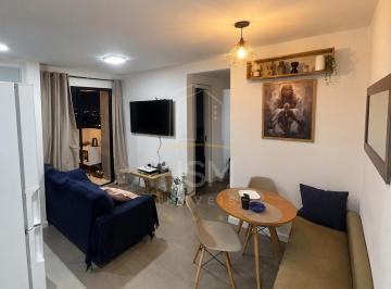 Apartamento · 45m² · 2 Quartos · 1 Vaga · APARTAMENTO SEMI MOBILIADO COM SUÍTE E LAZER COMPLETO NO CAMPESTRE