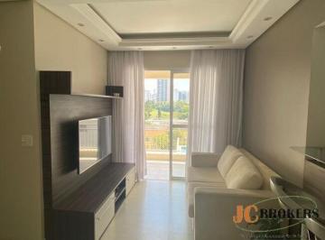Apartamento · 50m² · 2 Quartos · 1 Vaga · Apartamento mobiliado com 50m² de área útil, 2 dormitórios, 1 vaga