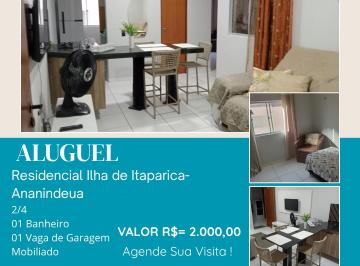 Apartamento de 2 quartos, Ananindeua · ALUGO APARTAMENTO RESIDENCIAL ILHA DE ITAPARICA MOBILIADO