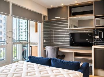 Apartamento · 22m² · 1 Quarto · Studio para investir ou morar na Bela Vista: 25m², suíte, mobiliado e equipado, perto do metrô