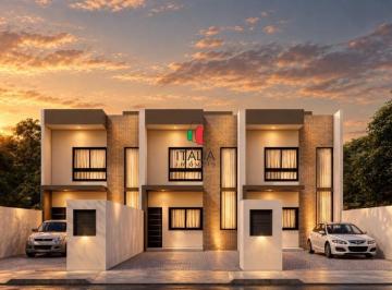 Casa · 65m² · 2 Quartos · 2 Vagas · LINDO SOBRADO EM CONSTRUÇÃO INICIO GUABIRUBA SUL COM 65M²