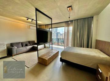 762f11c19266cdc6d850928a3ec8cce9c5a8c3db · Apartamento com 1 dormitório, 57 m² - venda por R$ 1.900.000,00 ou aluguel por R$ 9.940,00/mês - Vil