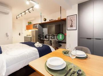 Apartamento · 27m² · 1 Quarto · Entre e more: apartamento mobiliado no MOVI Campo Belo