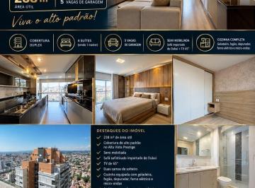 Apartamento · 238m² · 4 Quartos · 5 Vagas · Alta Vista Prestige - Apartamento Cobertura Duplex Para Locação No Alta Vista Prestige Jundiaí