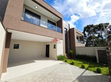 Casa · 140m² · 3 Quartos · 2 Vagas · Sobrado 03 Dormitórios e 1 suíte com 140m² - Boneca do Iguaçu - São José dos Pinhais