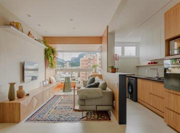 Apartamento · 80m² · 2 Quartos · 1 Vaga · Apart-Hotel residencial no Leblon, ao lado do Shopping Leblon