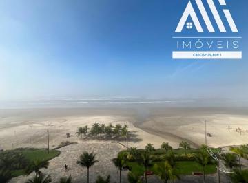 Apartamento · 108m² · 3 Quartos · 2 Vagas · Apartamento frente ao mar com 3 suítes, 2 vagas de garagem a venda no Maracanã em Praia Grande. VEND