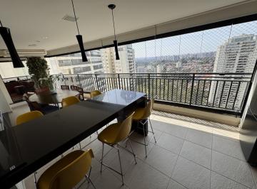 Apartamento · 195m² · 3 Quartos · 3 Vagas · Apartamento Locação Mobiliado Domínio Marajoara - 195m² - 3 Suites - Closet - 3 Vagas - Lazer Clube