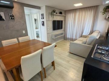 Apartamento · 69m² · 2 Quartos · 1 Vaga · Apartamento mobiliado de 2 quartos à venda em Picadas do Sul, São José/SC