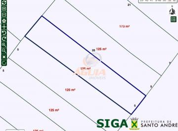 71666ec8e53fb73791277a3a446f54cd2205ab34 · Terreno à venda, 125 m² por R$ 500.000,00 - Vila Silvestre - Santo André/SP