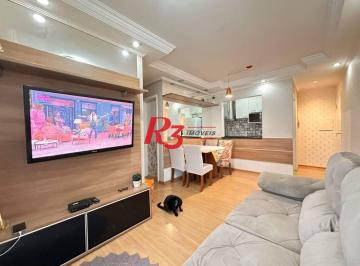 4d46ef351eefb0e3177a92ac6a7d8518c7c54c33 · Apartamento com 3 dormitórios à venda, 69 m² por R$ 430.000,00 - Areia Branca - Santos/SP