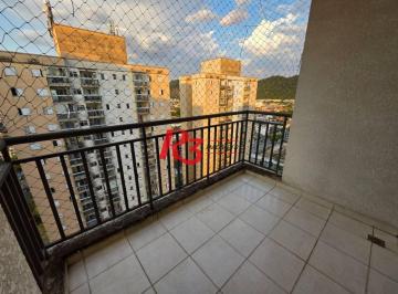 7e3a90cc270c7c892d635f573d494aaec7b41809 · Apartamento com 3 dormitórios à venda, 69 m² por R$ 395.000,00 - Areia Branca - Santos/SP